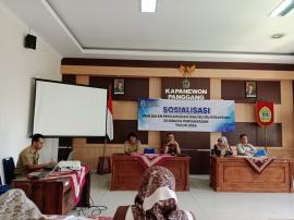 Sosialisasi dari IRDA Kab Gunungkidul