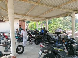 Yang mau servis motor hari ini
