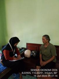 Kegiatan sensus ekonomi di Legundi dimulai