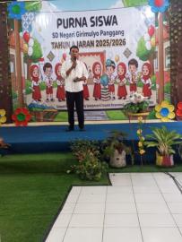 Pelepasan murid kelas VI SD Legundi I