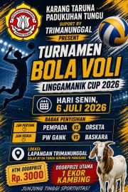 Linggomanik cup 2026 malam ini