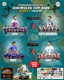H 2 Turnamen bola voli Girimulyo cup 2026