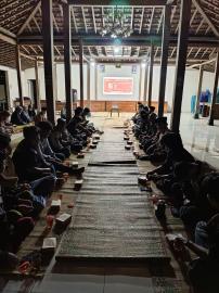 Tirakatan HUT RI di Girimulyo