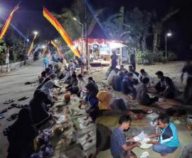 Malam Tirakatan HUT RI di Legundi