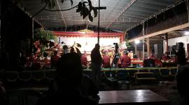 Pentas wayang kulit diMacanmati