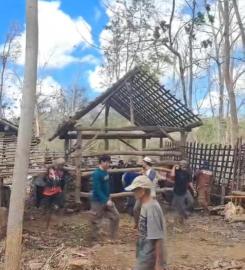 Gotong royong nya Tanggung